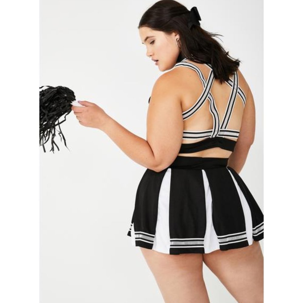 Dolls Kill REIGNING COVEN CHEERLEADER COSTUME SET - Picture 4 of 11